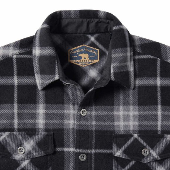 Freedom Foundry Men’s Plaid Fleece Shirt - Picture 3 of 5